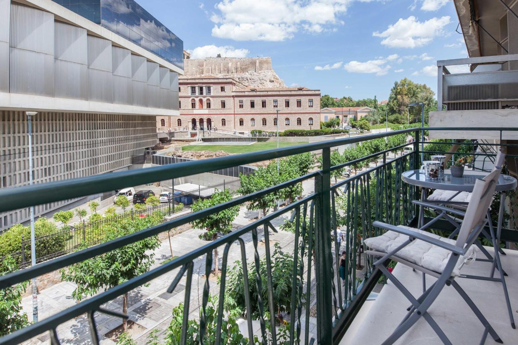 Acropolis View Modern Deluxe Suite With Balcony Atenas Exterior foto